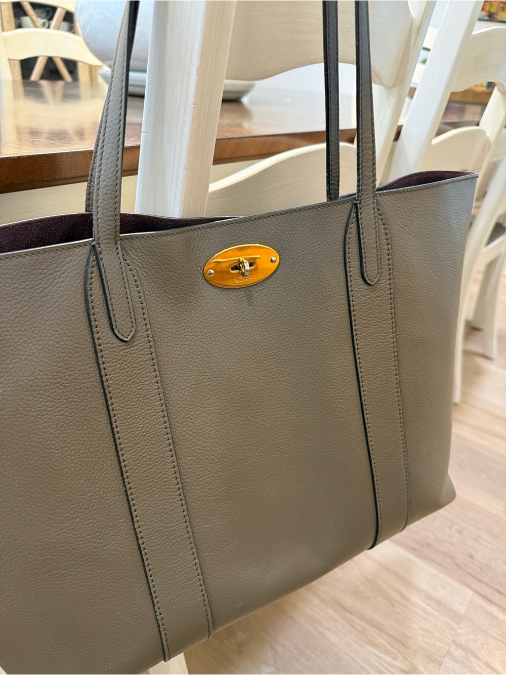 Authentic Mulberry Taupe Bayswater - Picture 15 of 15